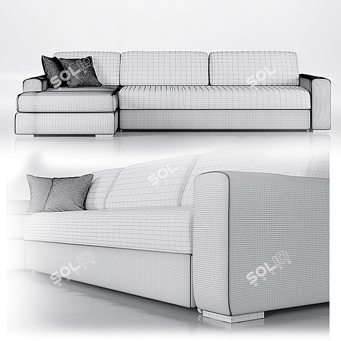 Costabella Emmi Sofa: Realistic 3D Scan 3D model image 3