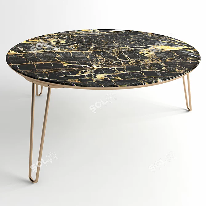 Elegance Center Table 3D model image 1