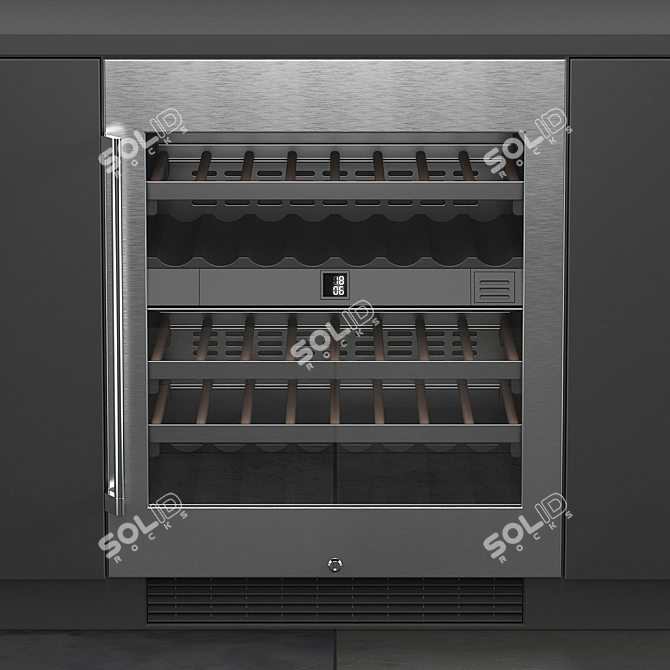 Gaggenau 400: Innovative 76cm Oven 3D model image 3