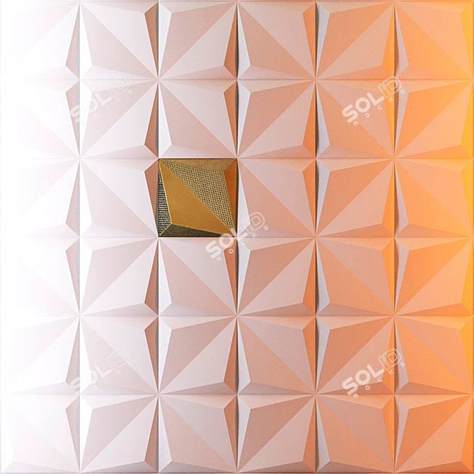 3D Ceramic Tile Shapes - Modernize Your Space 3D model image 1