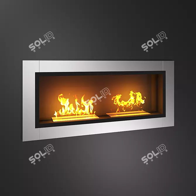 Essel XL: The Ultimate Bio-Fireplace 3D model image 1