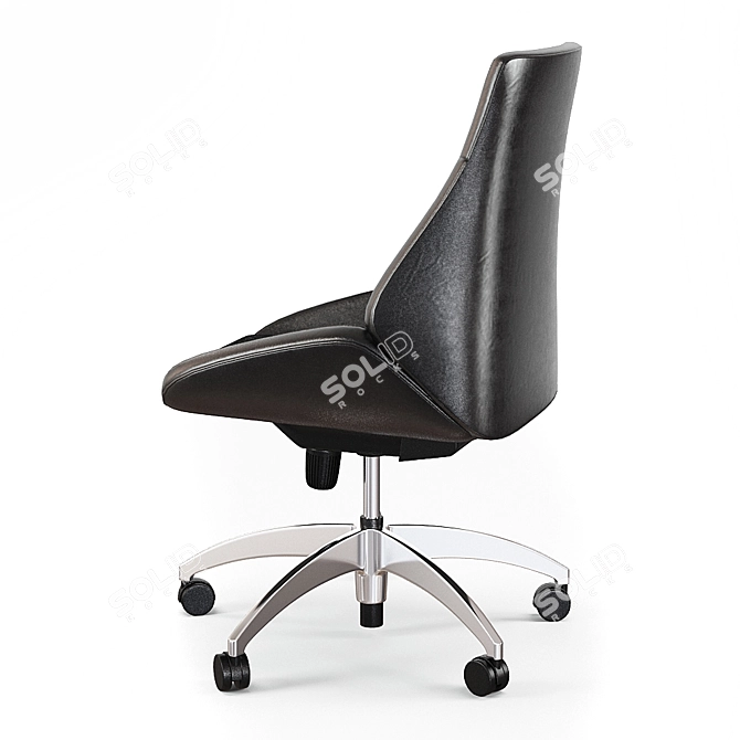 Flexsteel Deaux Task Chair: Optimal Mesh, Perfect Mapping 3D model image 2