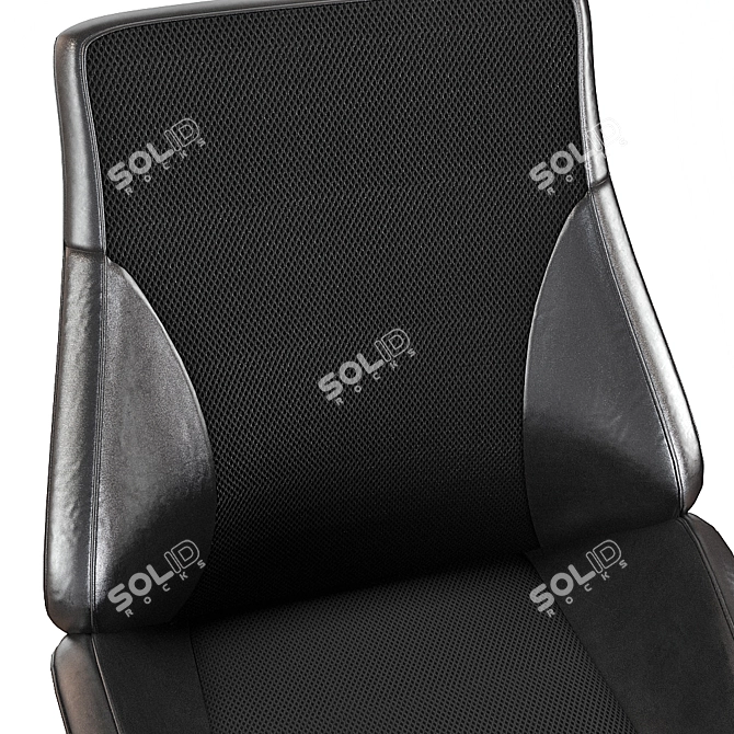 Flexsteel Deaux Task Chair: Optimal Mesh, Perfect Mapping 3D model image 3