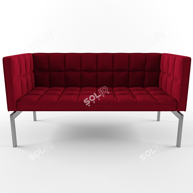 Sleek Buddy Boss Sofa Alivar 3D model image 1