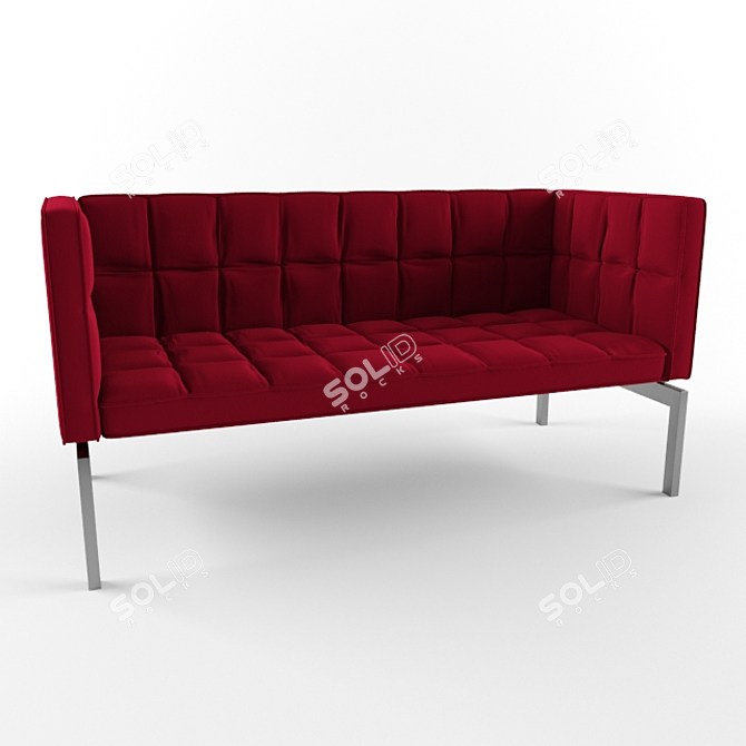 Sleek Buddy Boss Sofa Alivar 3D model image 2