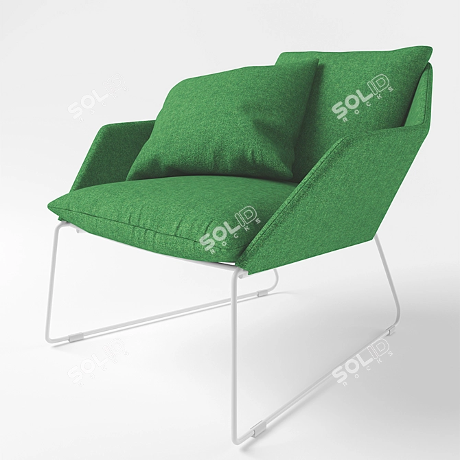 Saba Italia New York Outdoor: Sophisticated Outdoor Furniture 3D model image 1