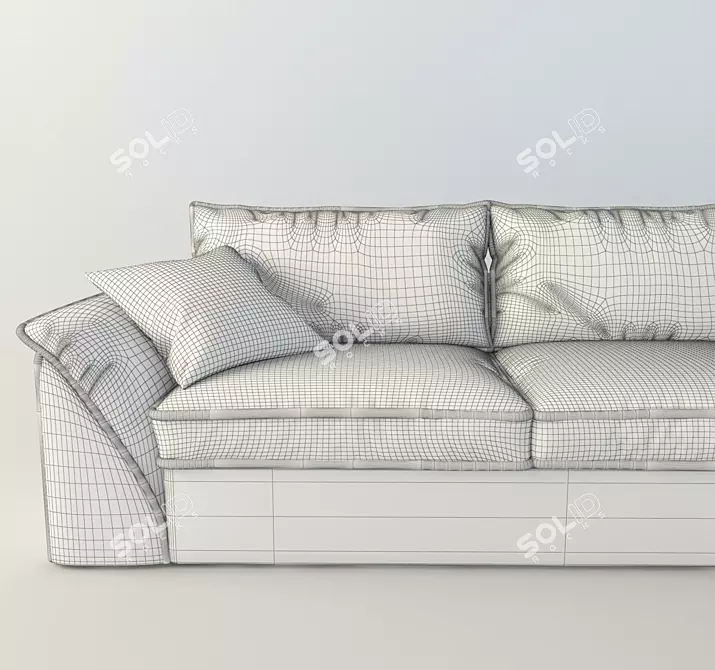 Luxurious Nieri Sofa by Zlatamebel 3D model image 3