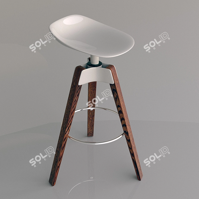 Plumage Style Accent Chair 3D model image 1