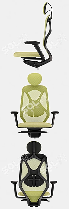 ASIS Suit Chair 3D model image 2