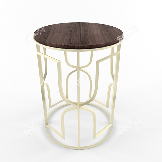 Sleek and Chic Coffee Table 3D model image 1