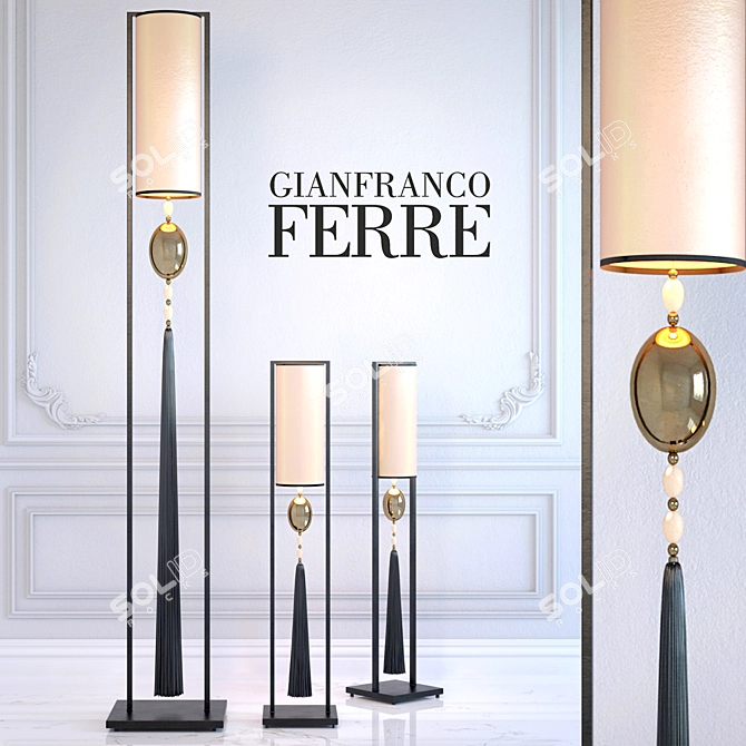 Elegant Ferre Home Lighting 3D model image 1