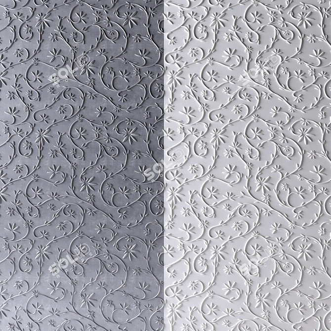 3D Surface Wall Cladding 3D model image 2