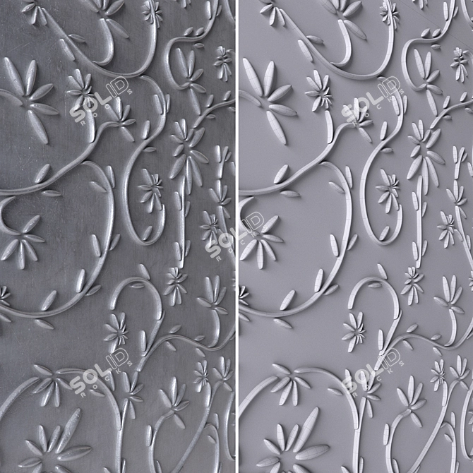 3D Surface Wall Cladding 3D model image 3