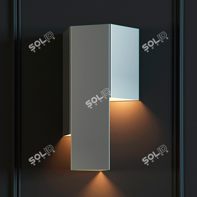 MUM Studio Rubikon Wall Sconce 3D model image 1