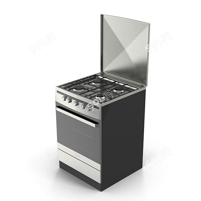 HANSA FCGX 62040 Gas Stove 3D model image 1