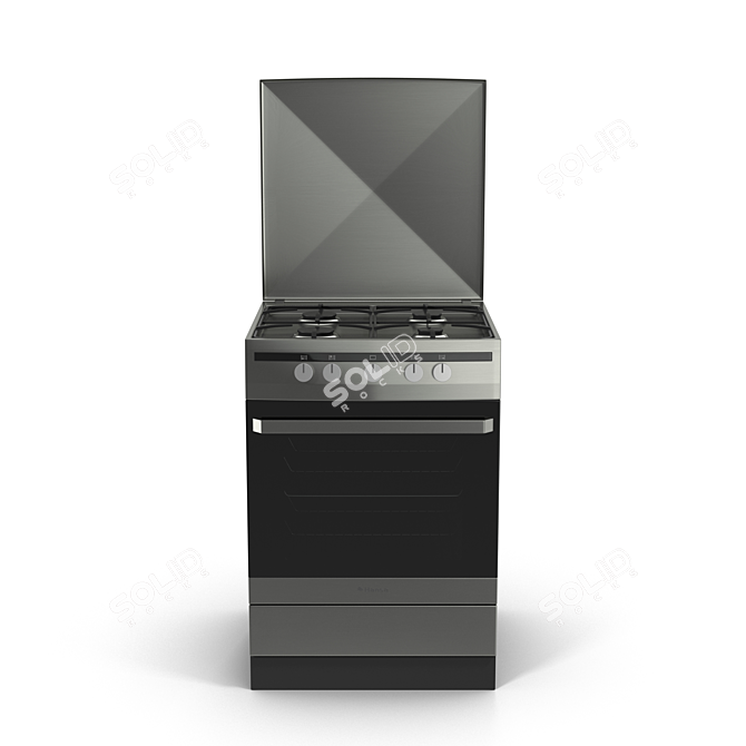 HANSA FCGX 62040 Gas Stove 3D model image 2