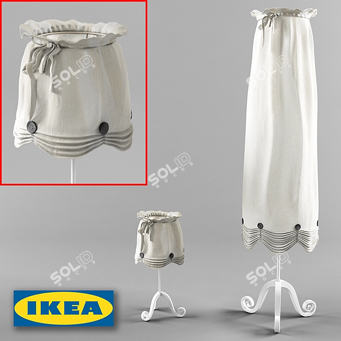 Lyrik Ikea Lamps Set 3D model image 1