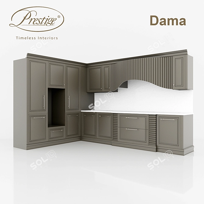 Prestige Mobili Dama - 3D Model for Max & FBX 3D model image 1