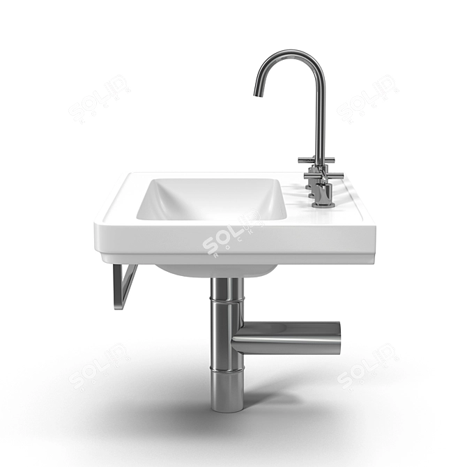 Catalano Canova Royal 60 - Elegant & Versatile Basin 3D model image 3