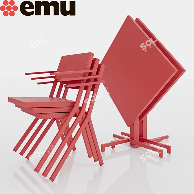 MIAspiring: Simplistic & Intriguing Furniture 3D model image 3