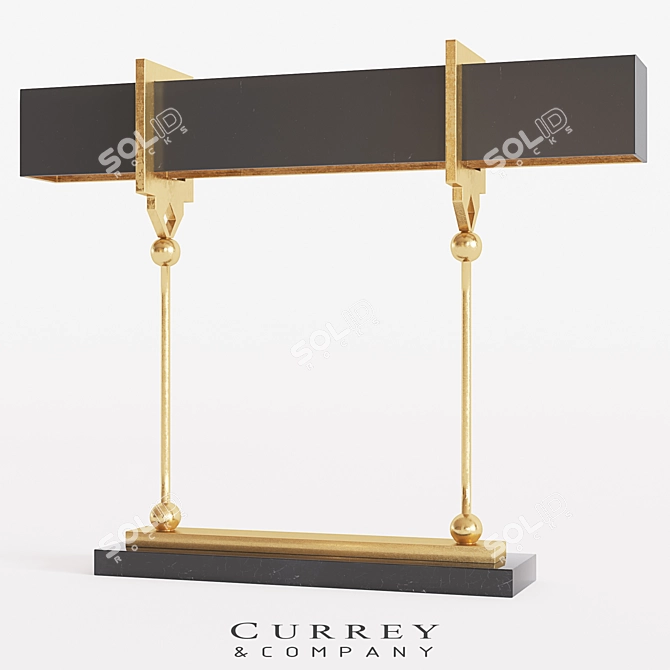 Elegant Apropos Table Lamp 3D model image 1