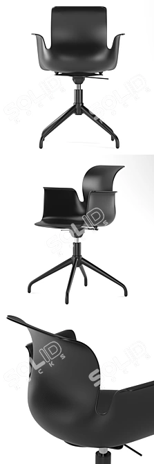 Elevate Your Comfort: Pro Armchair 3D model image 3