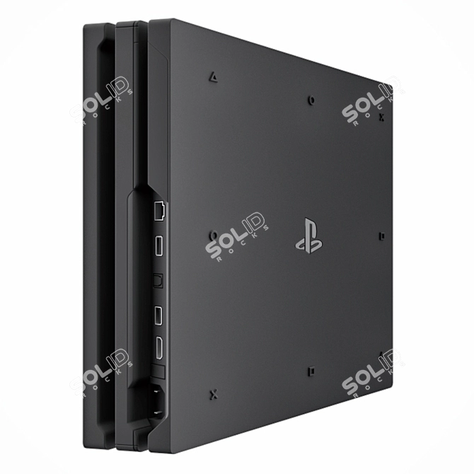 Ultimate Gaming Console: Sony PS4 3D model image 3