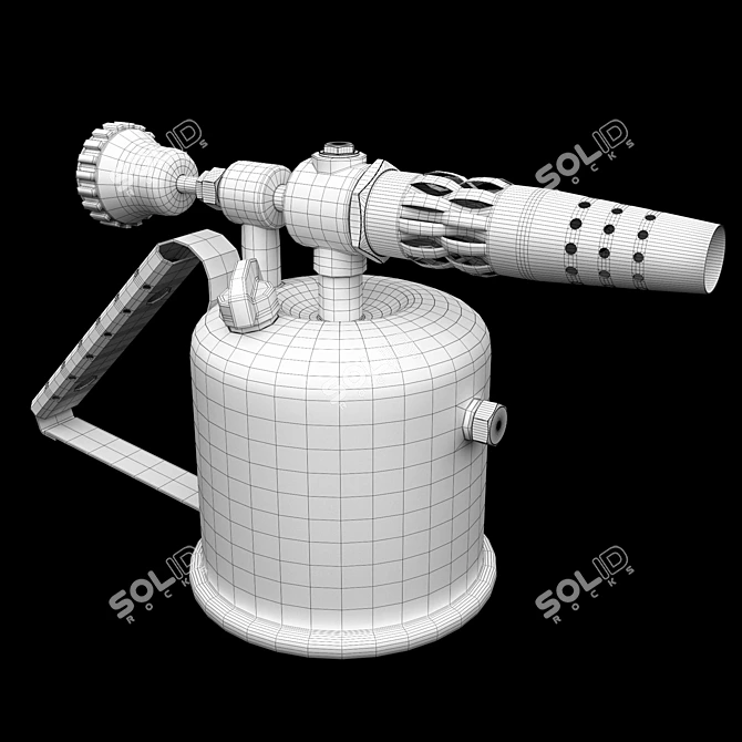 Versatile Blowtorch for Smoothing and Texturing 3D model image 3