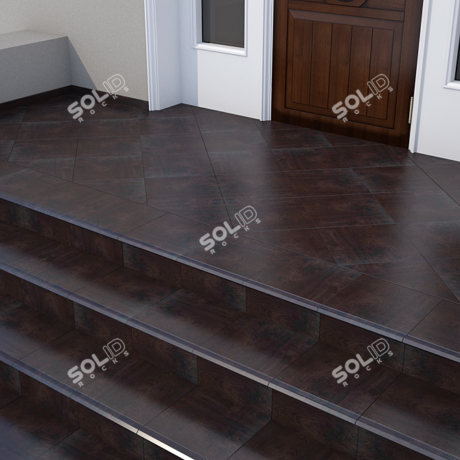 Portal Clinker Door - RuLes Custom, ExaGres Steps 3D model image 2