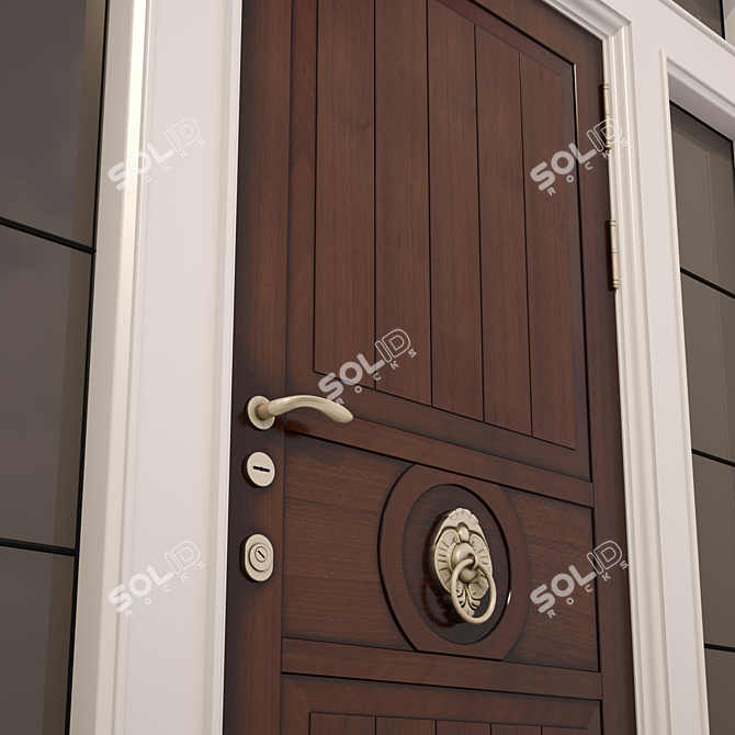 Portal Clinker Door - RuLes Custom, ExaGres Steps 3D model image 3