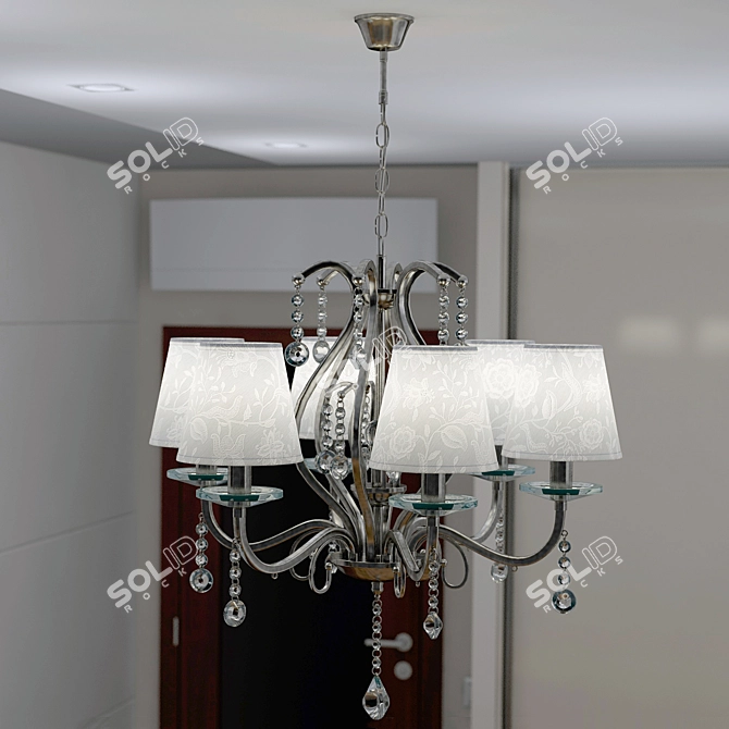 Elegance Illuminated: Ideal Lux Senix Set 3D model image 2