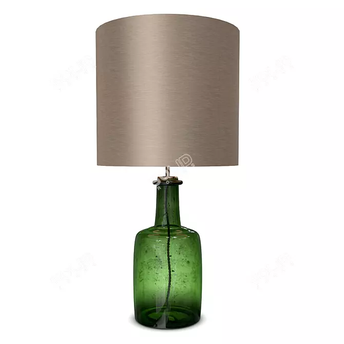 Porta Romana Sulphur Green Apothecary Lamp 3D model image 1