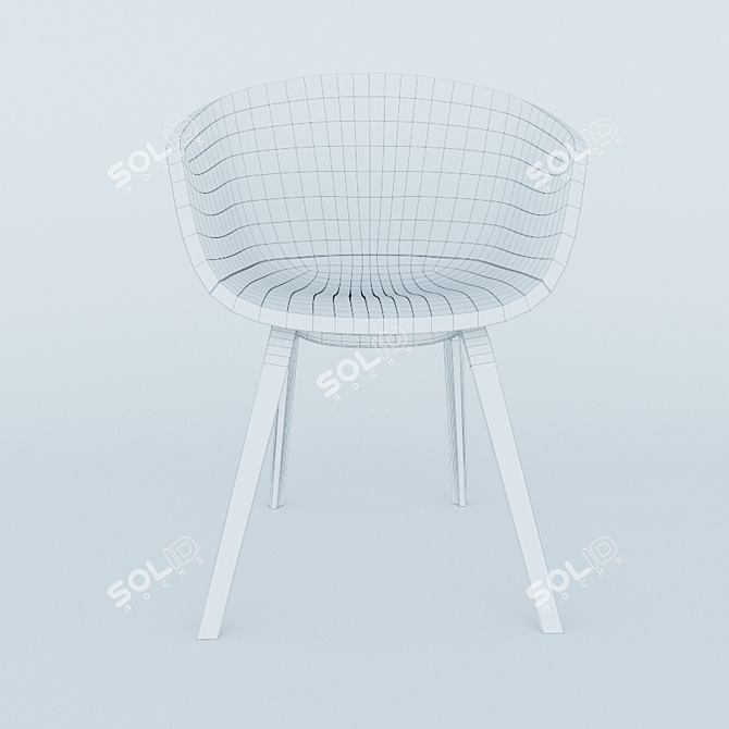 Hay AAC22: Contemporary Comfort 3D model image 2