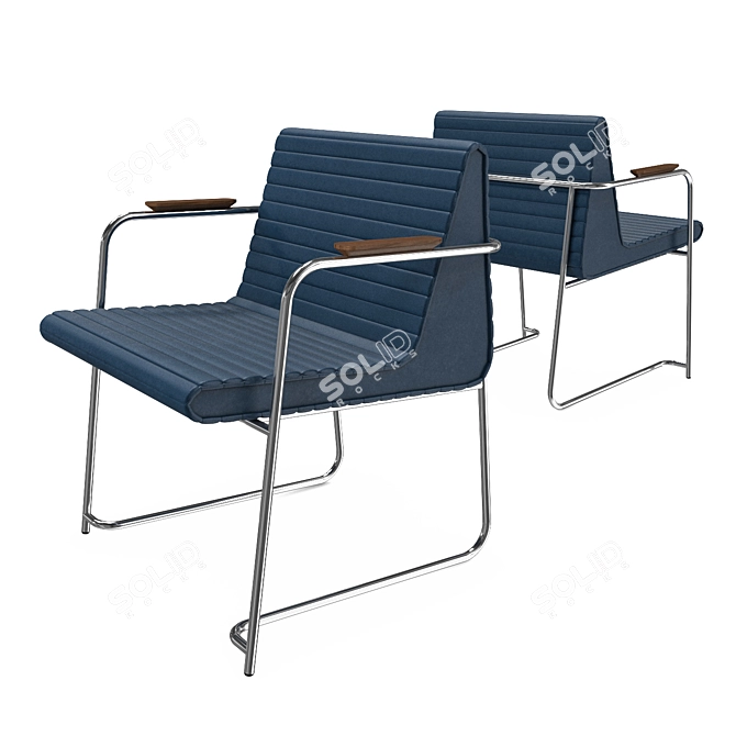Modern Style Autoban Nopa Chair 3D model image 1