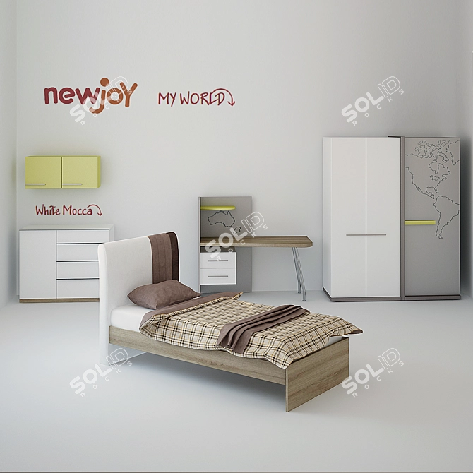 My World Children's Furniture Set 3D model image 2