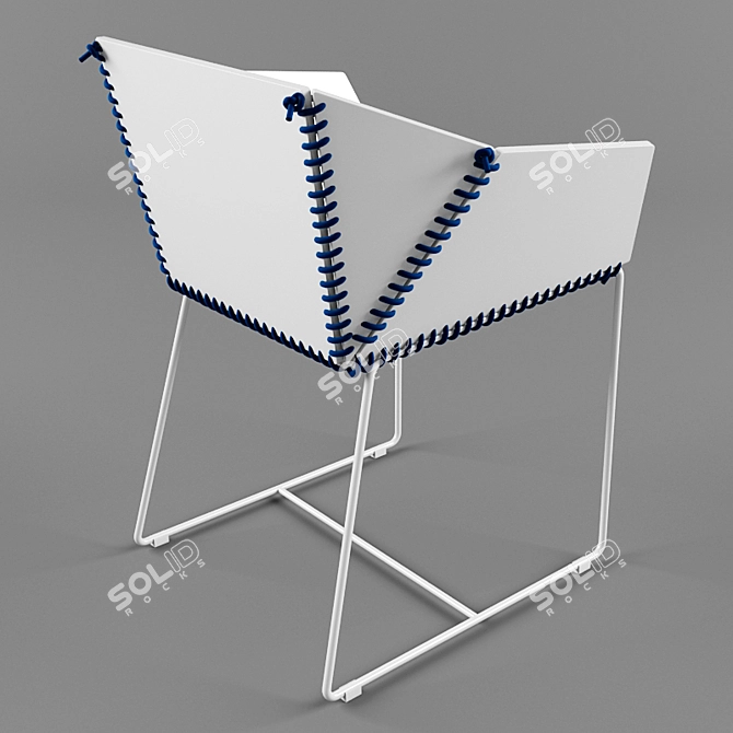 Gandiablasco Textile Chair Set 3D model image 2