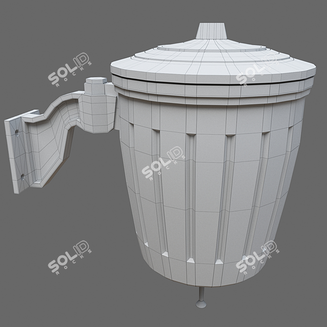 Modern Water Dispenser 3D model image 3