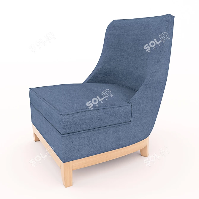 Title: Dartmouth Armchair by Maries Corner 3D model image 3