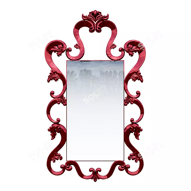 Elegant Reflection: Christopher Guy Mirror 3D model image 1