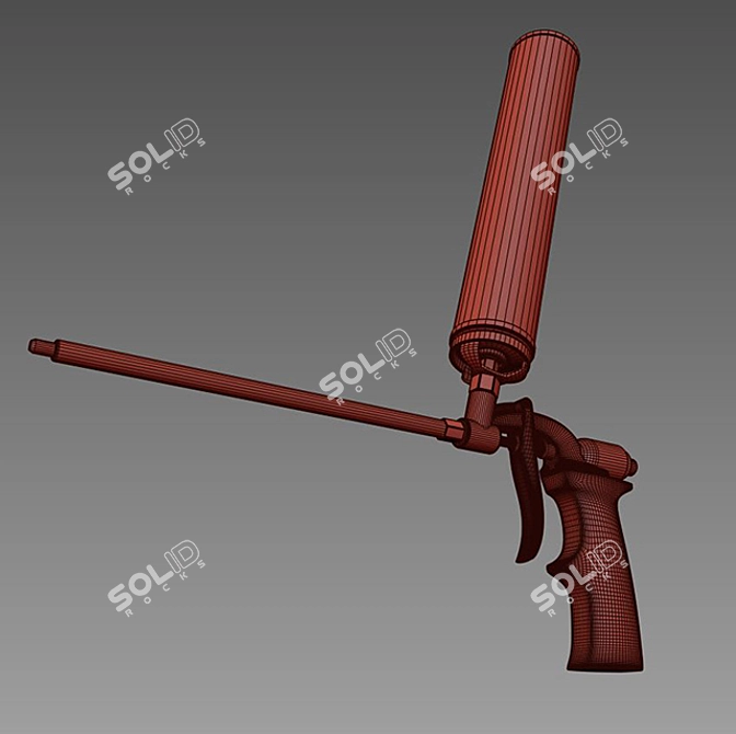 ProFoam Montage Gun 3D model image 2