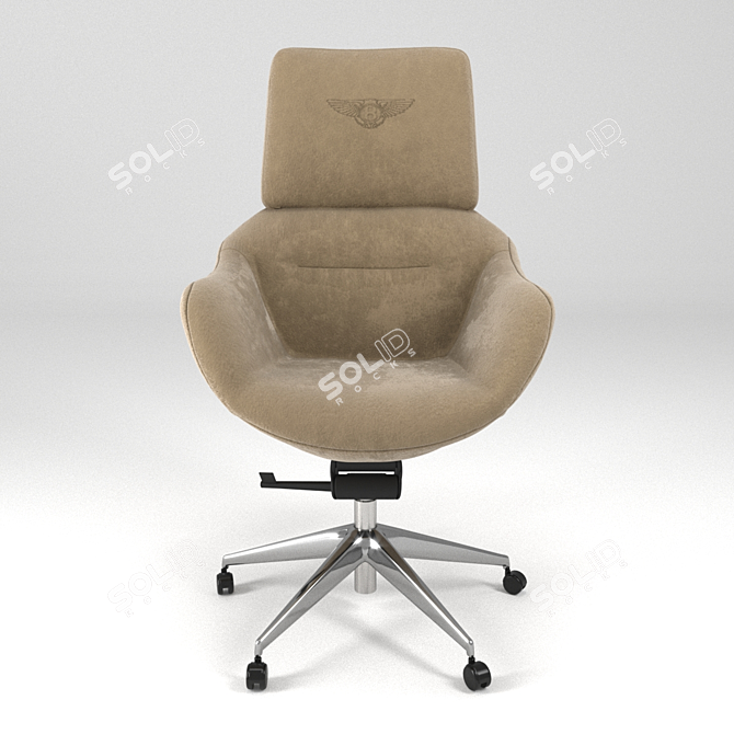 Elevate Conference Chair: Comfort and Innovation 3D model image 2