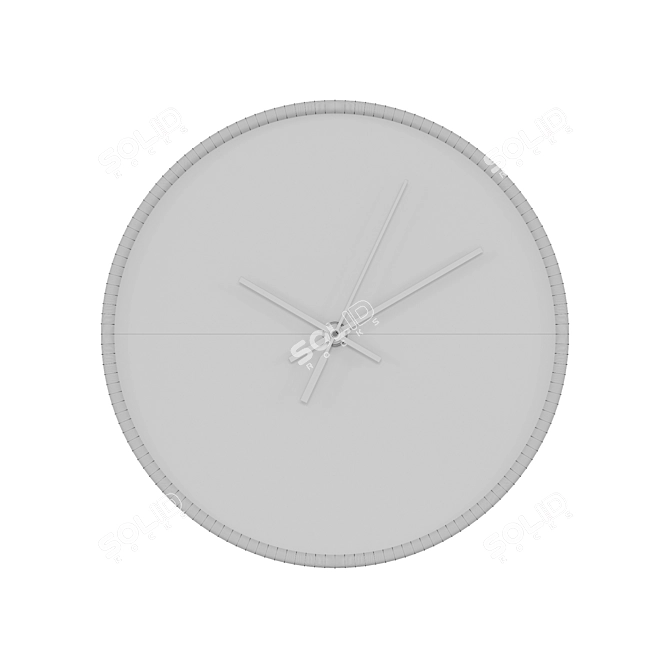 Seaside Serenity Wall Clock 3D model image 3