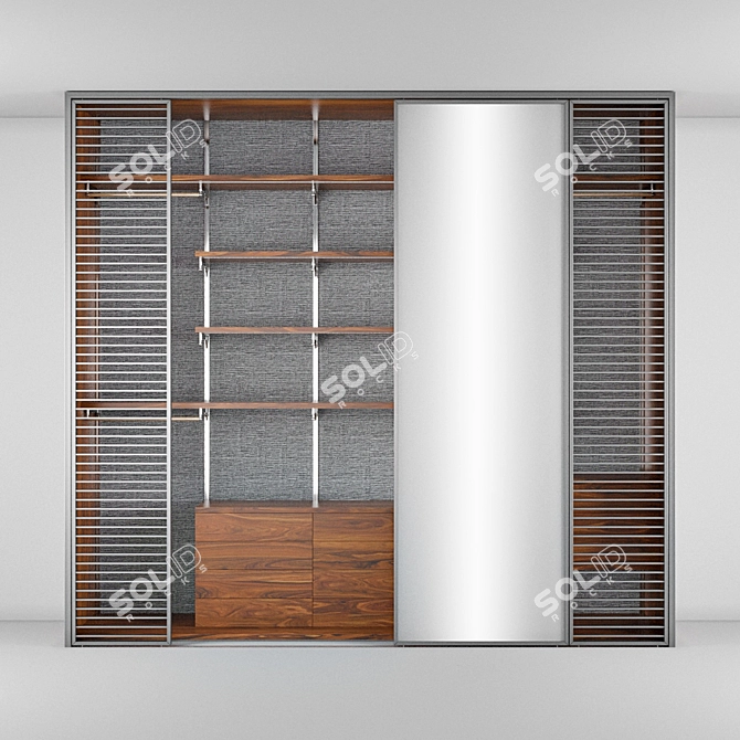 Rimadesio Modular Closet 3D model image 1