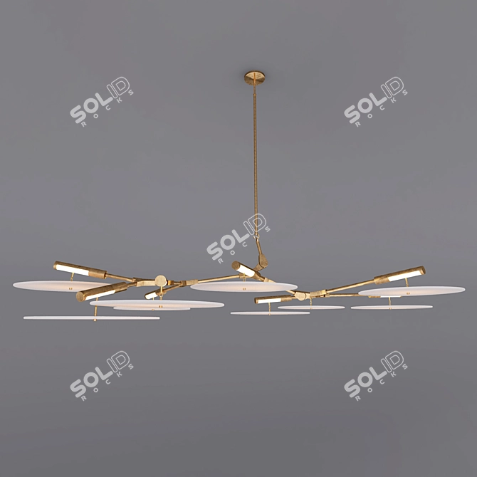 Elegance in Illuminate: Ceiling Lamp 01 3D model image 3