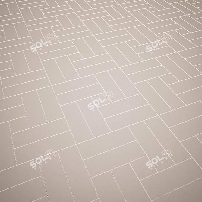 Modular Parquet: Endless Design Possibilities 3D model image 2