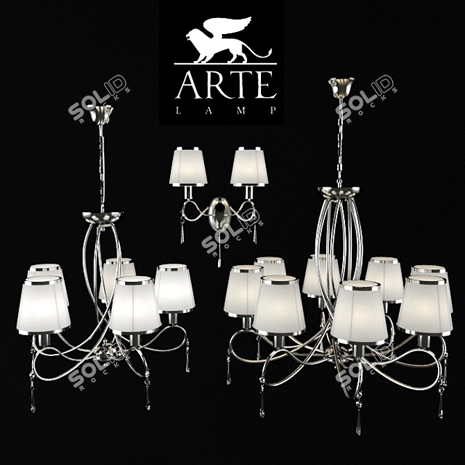 ARTE LAMP LOGICO: Elegant Lighting for Every Space 3D model image 1