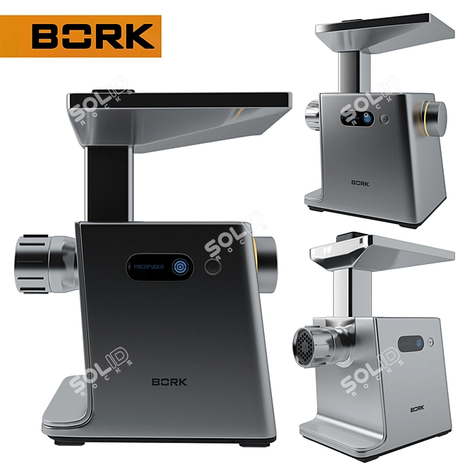 Title: Bork M780 Electric Meat Grinder 3D model image 1