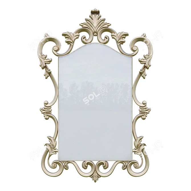 Elegant Reflection: Christopher Guy Mirror 3D model image 1