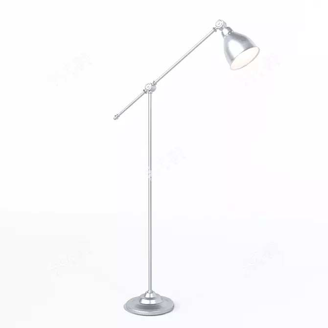 Sleek and Stylish Arte Lamp 3D model image 1