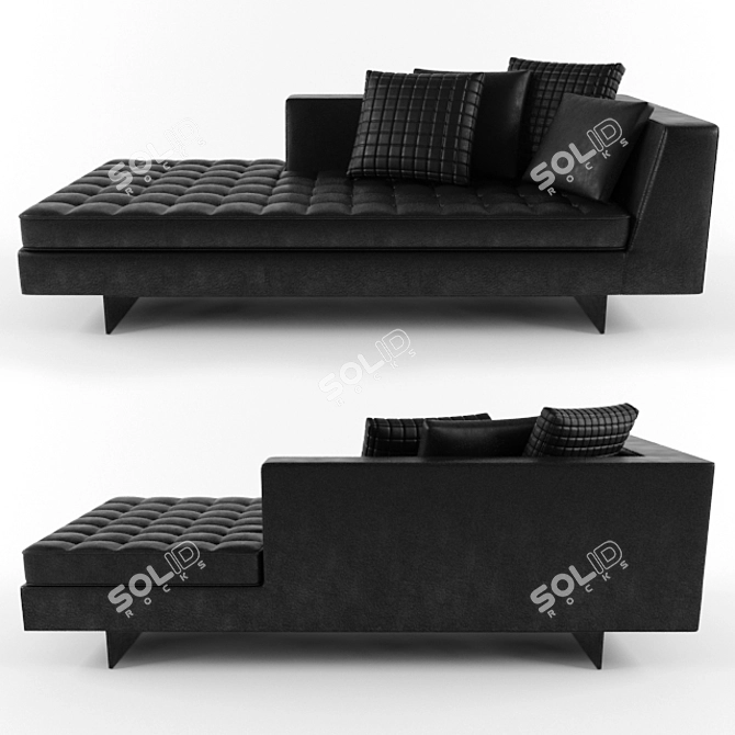 Contemporary HAERO Alivar Sofa 3D model image 2